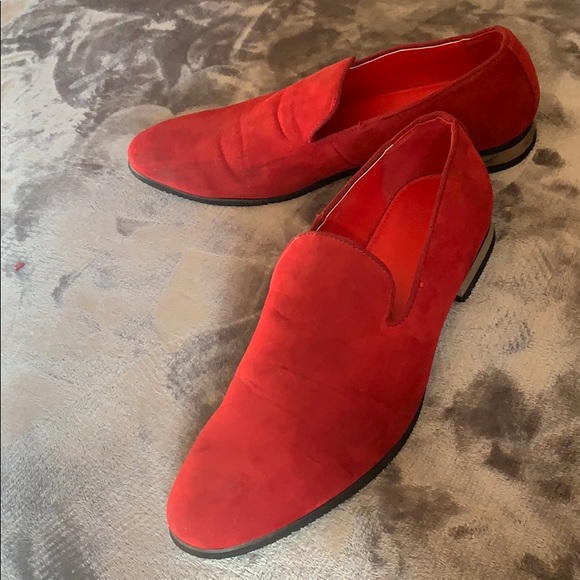 Azar men’s suede loafers size 8 - Picture 1 of 8